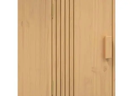 Dulap de baie, 35x30x55 cm, lemn masiv de pin - 2/5