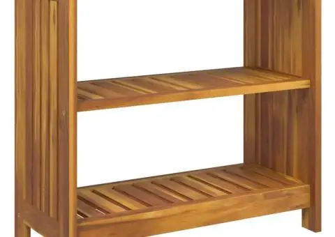 Dulap de grădină Maro 75 x 35 x 70cm Lemn masiv de acacia - 2/5