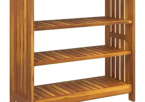 Dulap de grădină Maro 75 x 35 x 70cm Lemn masiv de acacia - 2/5