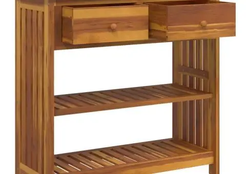 Dulap de grădină Maro 78 x 36.5 x 78cm Lemn masiv de acacia - 5/5