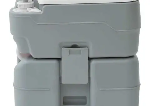 Toaletă Camping corp gri+capac alb - 5/5