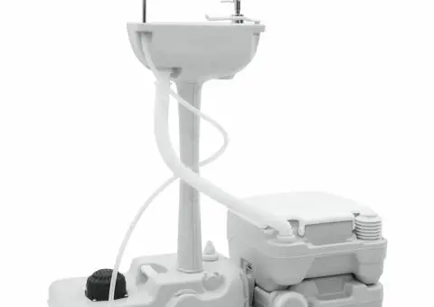 Toaletă de Camping Corp Gri + Capac Alb + Gri Cool NA NA NA - 2/5