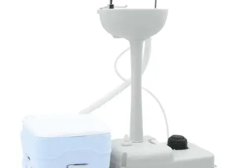 Răcitor de Camping corp albastru deschis + capac alb Nu se aplică - 1/5