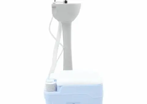 Răcitor de Camping corp albastru deschis + capac alb Nu se aplică - 4/5