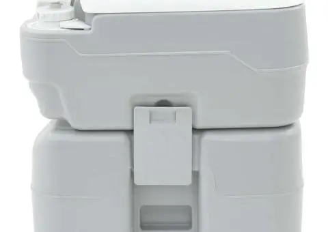 Toaletă de camping Corp gri + capac alb Neaplicabil - 5/5