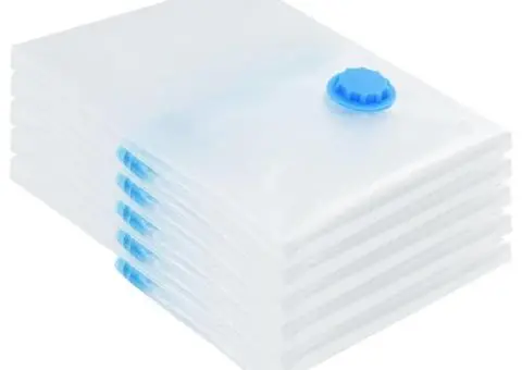 Pungi de depozitare pentru vidare, 5 buc., 80x60 cm - 2/5