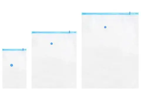 Pungi de depozitare pentru vidare, 10 buc., 3 dimensiuni - 3/5