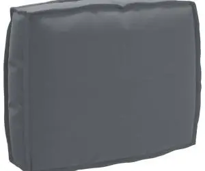 vidaXL Perna pentru spate Antracit 50x40x12 cm din material Oxford