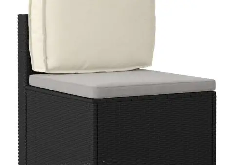 Pernă pentru spătar crema, 50 x 40 x 12 cm, din țesătură Oxford - 2/5