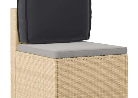 Pernă pentru spătar , Neagră, 50 x 40 x 12 cm, țesătură Oxford - 2/5