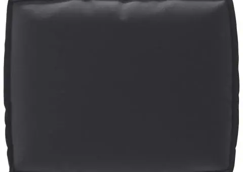 Pernă pentru spătar , Neagră, 50 x 40 x 12 cm, țesătură Oxford - 5/5