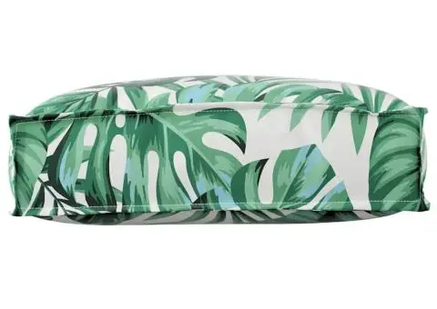 Perna de spate din palet cu model de frunză, 50 x 40 x 12 cm, din material Oxford - 2/5