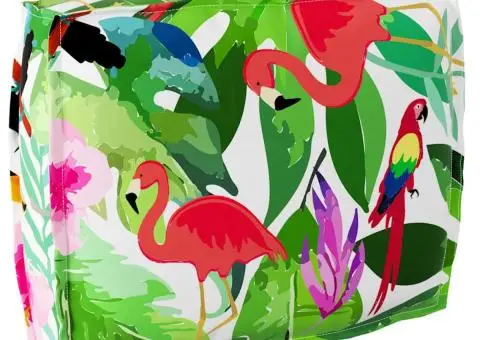 Perna pentru spătar Tropical Jungle 50x40x12 cm, din material Oxford - 1/5