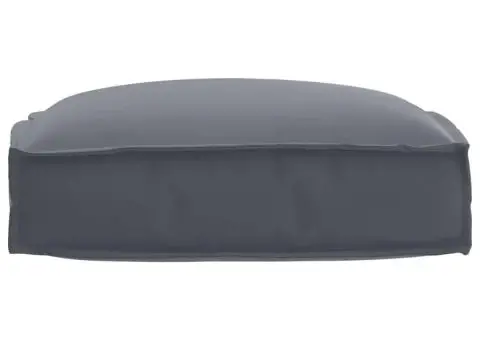 Căptușeală Pallet pentru șezut Antracit 50x50x12 cm - țesătură Oxford. - 3/5