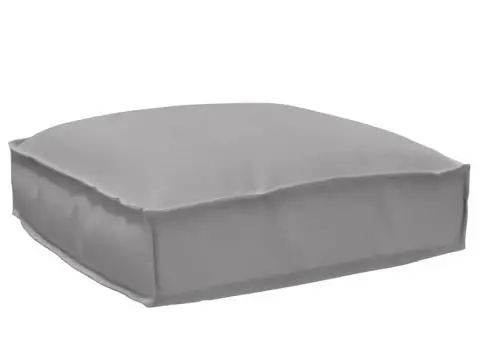 Cojoc de Palet pentru Scaun Gri 50x50x12 cm, Țesătură Oxford - 1/5