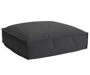 vidaXL Pernă pentru Palete Negru, pentru șezut, 50x50x12 cm, din țesătură Oxford.