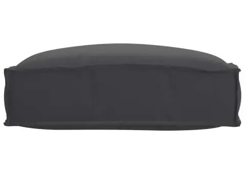 Pernă pentru Palete Negru, pentru șezut, 50x50x12 cm, din țesătură Oxford. - 3/5