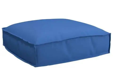 Culoar pentru palete pentru șezut Albastru Regal 50 x 50 x 12 cm, țesătură Oxford. - 1/5