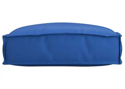 Culoar pentru palete pentru șezut Albastru Regal 50 x 50 x 12 cm, țesătură Oxford. - 2/5