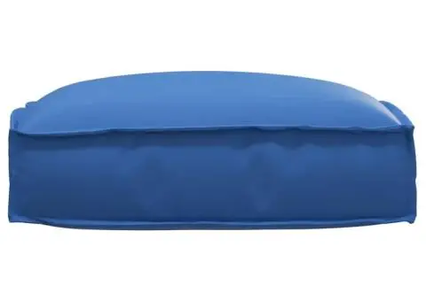 Culoar pentru palete pentru șezut Albastru Regal 50 x 50 x 12 cm, țesătură Oxford. - 3/5