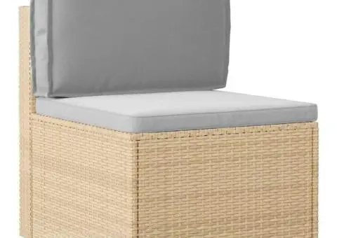 Cojoc pentru palet, spătar gri, 60 x 40 x 12 cm, fabricat din Oxford. - 2/5