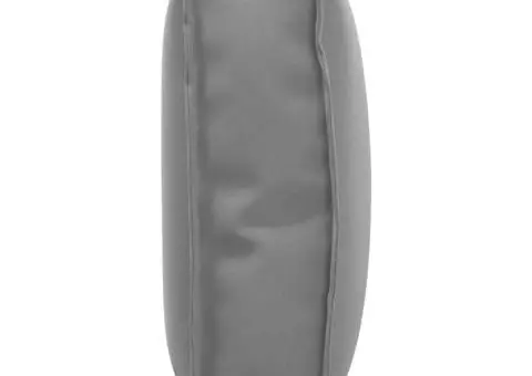 Cojoc pentru palet, spătar gri, 60 x 40 x 12 cm, fabricat din Oxford. - 4/5