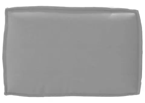 Cojoc pentru palet, spătar gri, 60 x 40 x 12 cm, fabricat din Oxford. - 5/5