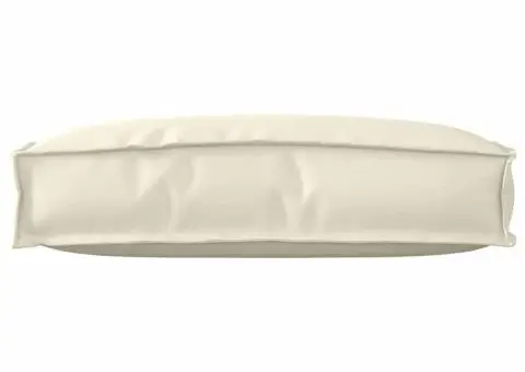 Perna pentru spate Crem 60x40x12 cm Fabric Oxford - 3/5