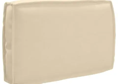 Perna de spătar , Bej, 60x40x12 cm, fabricată din Oxford - 1/5