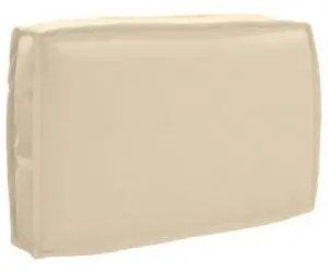 vidaXL Perna de spătar , Bej, 60x40x12 cm, fabricată din Oxford