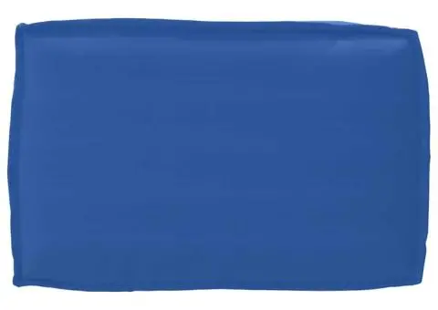 Cojoc de palet pentru spate, albastru regal, 60 x 40 x 12 cm, din material Oxford - 5/5