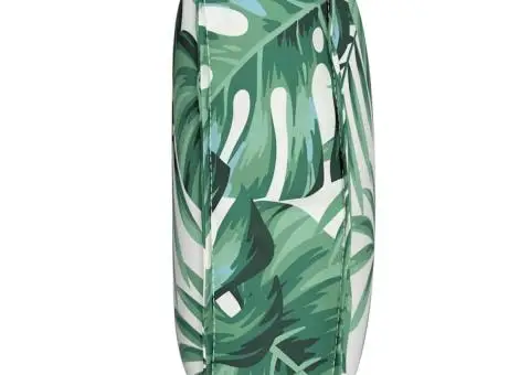 Perna pentru palet cu spătar, model cu frunze 60 x 40 x 12 cm, fabricată din Oxford. - 4/5