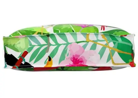 Cojoc pentru spătar în stil tropical, 60 x 40 x 12 cm, din fabrică Oxford - 2/5