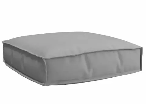 Perne gri pentru palete, 60 x 60 x 12 cm, din material Oxford - 1/5