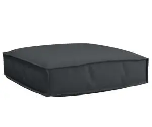 vidaXL Perna pentru palet pentru șezut Negru 60x60x12 cm din țesătură Oxford