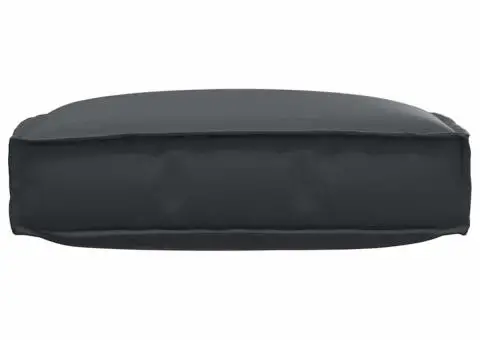 Perna pentru palet pentru șezut Negru 60x60x12 cm din țesătură Oxford - 4/5