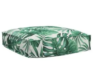 vidaXL Pătură de Pallet pentru Scaun cu Model de Frunze, 60x60x12 cm, Fabrică Oxford.
