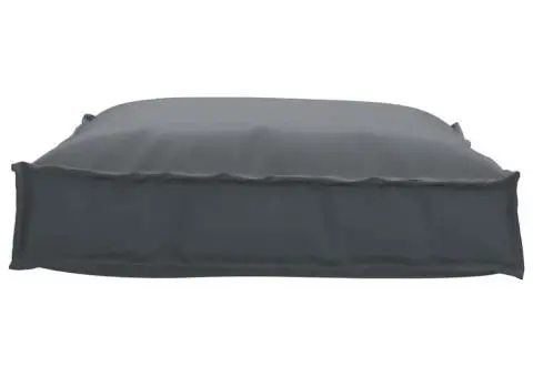 Perna din palet pentru șezut, antracit, 70 x 70 x 12 cm, din textil Oxford - 3/5