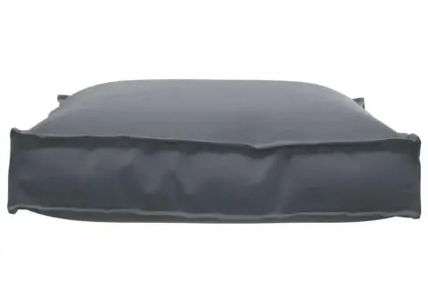 Perna din palet pentru șezut, antracit, 70 x 70 x 12 cm, din textil Oxford - 4/5