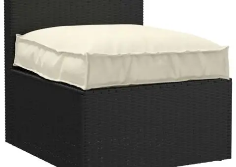 Pernă pentru palet pentru scaun, crem, 70 x 70 x 12 cm, fabricată din Oxford. - 2/5