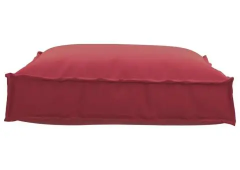 Cojoc pentru palet, vin roșu, 70 x 70 x 12 cm, țesătură Oxford. - 3/5