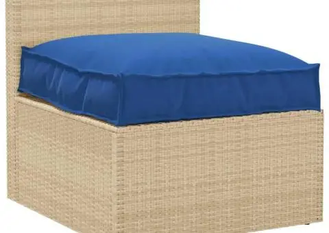 Pătură pentru palet pentru șezut, Albastru Royal, 70x70x12 cm. Material Oxford. - 2/5