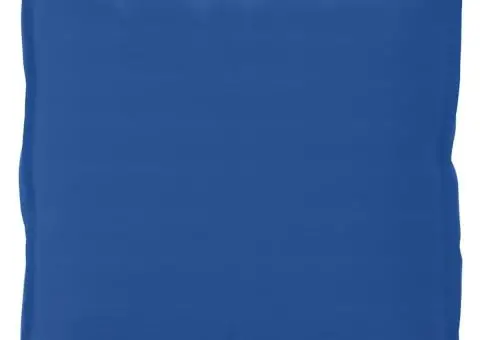 Pătură pentru palet pentru șezut, Albastru Royal, 70x70x12 cm. Material Oxford. - 5/5