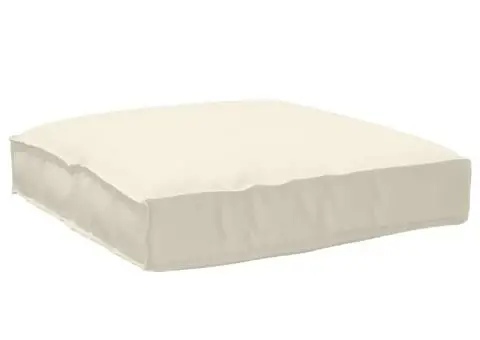 Căptușeală palet pentru scaun Crem 80x80x12 cm, din fabrică Oxford. - 1/5