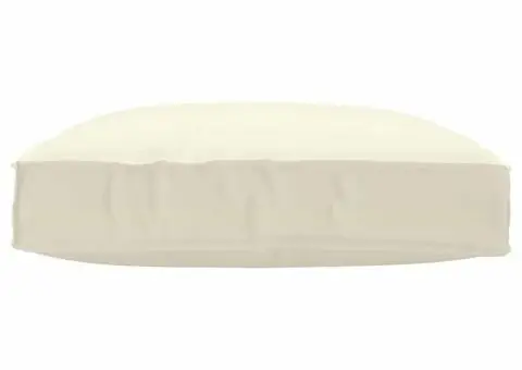 Căptușeală palet pentru scaun Crem 80x80x12 cm, din fabrică Oxford. - 2/5