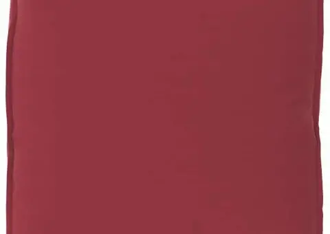 Perna pentru palet roșie vin pentru scaun (80x80x12 cm) din material Oxford. - 4/5