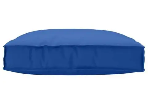 Culoar pentru palete pentru scaun, albastru regal, 80 x 80 x 12 cm, din material Oxford. - 2/5