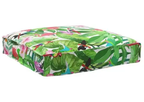 Cojoc de Pallet pentru Scaun Tropical Jungle 80x80x12 cm Fabrică Oxford - 1/5