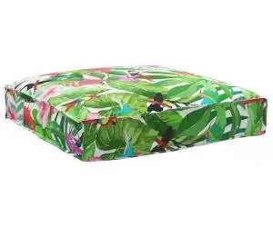 Cojoc de Pallet pentru Scaun Tropical Jungle 80x80x12 cm Fabrică Oxford
