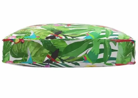 Cojoc de Pallet pentru Scaun Tropical Jungle 80x80x12 cm Fabrică Oxford - 2/5